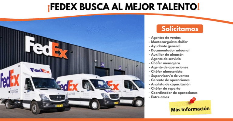 Descubre la Oportunidad de Trabajar en FedEx Express