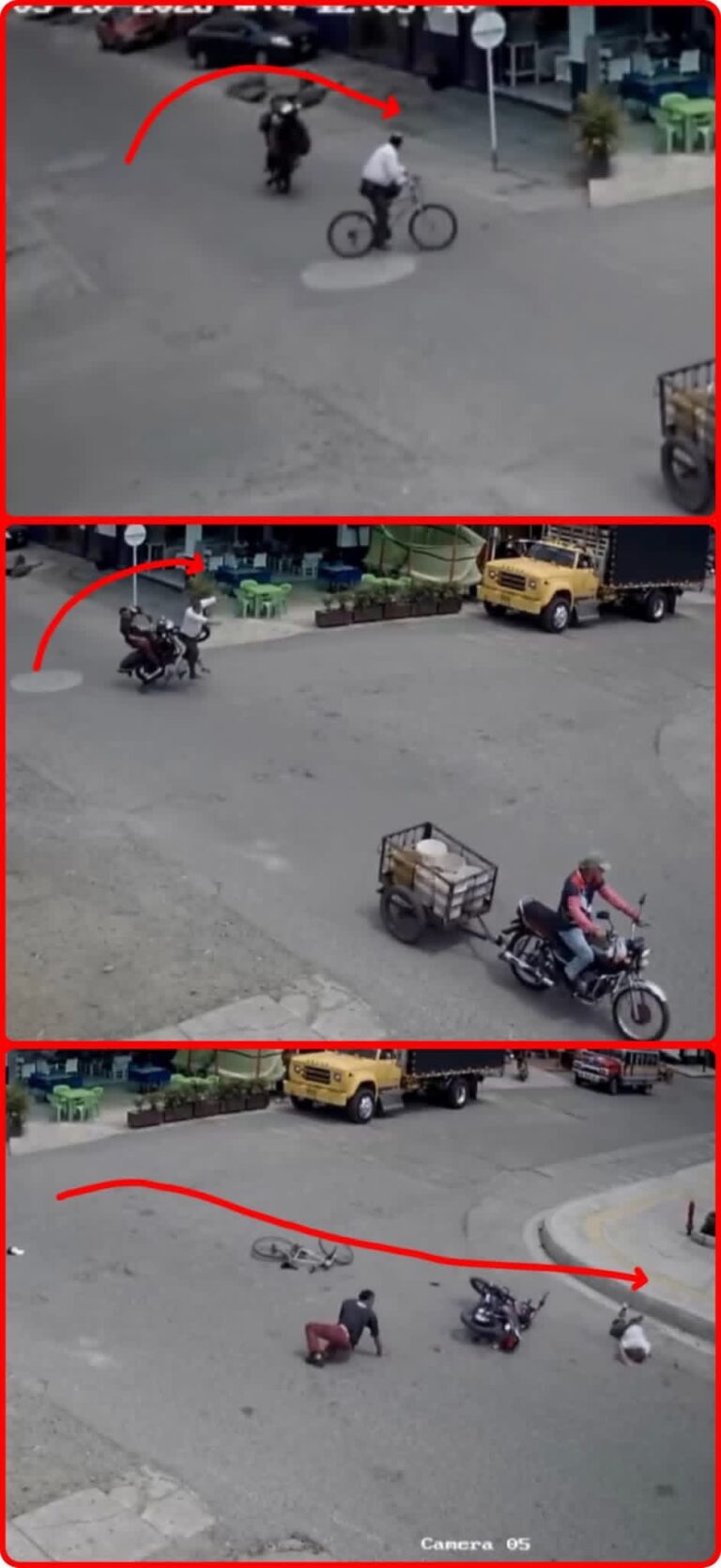 🚨 Ciclista murió tras ser atropellado por motociclista que hacía piruetas en Miranda, Cauca