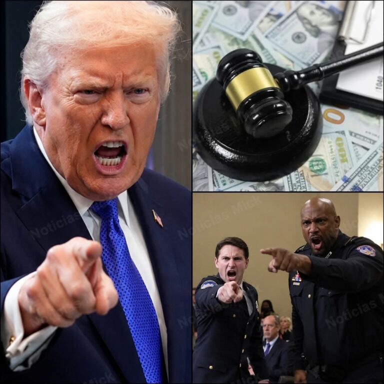 🚨 Policías del Capitolio demandan a Donald Trump y denuncian supuesto fondo multimillonario