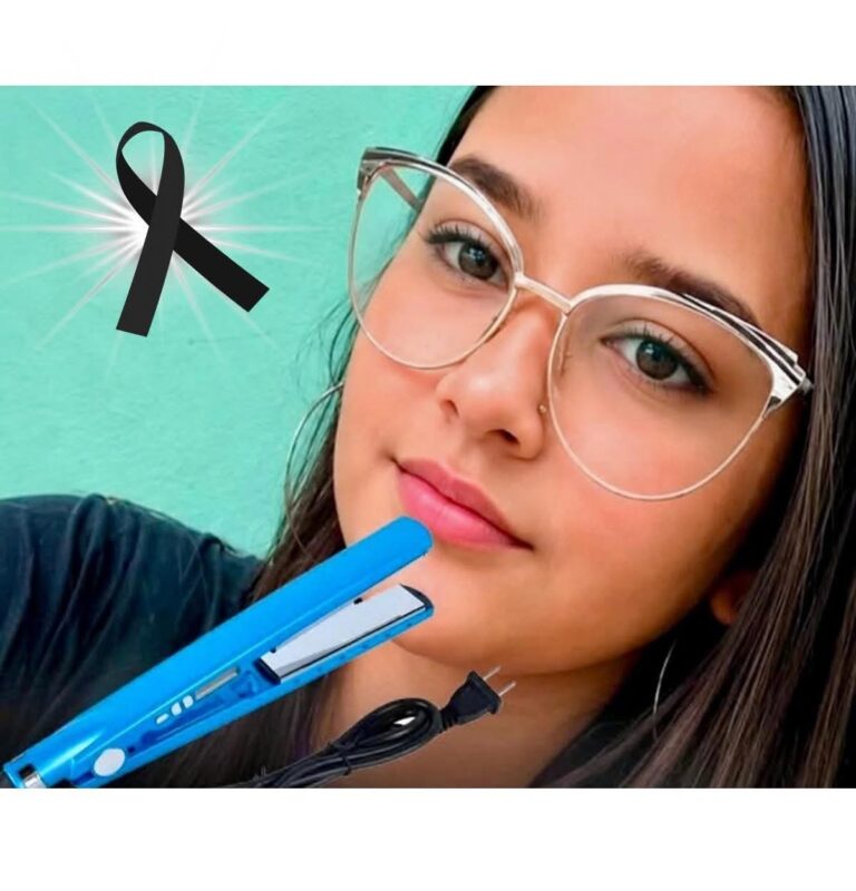 💔 Adolescente murió tras usar una plancha de cabello dentro de su habitación y el caso genera conmoción