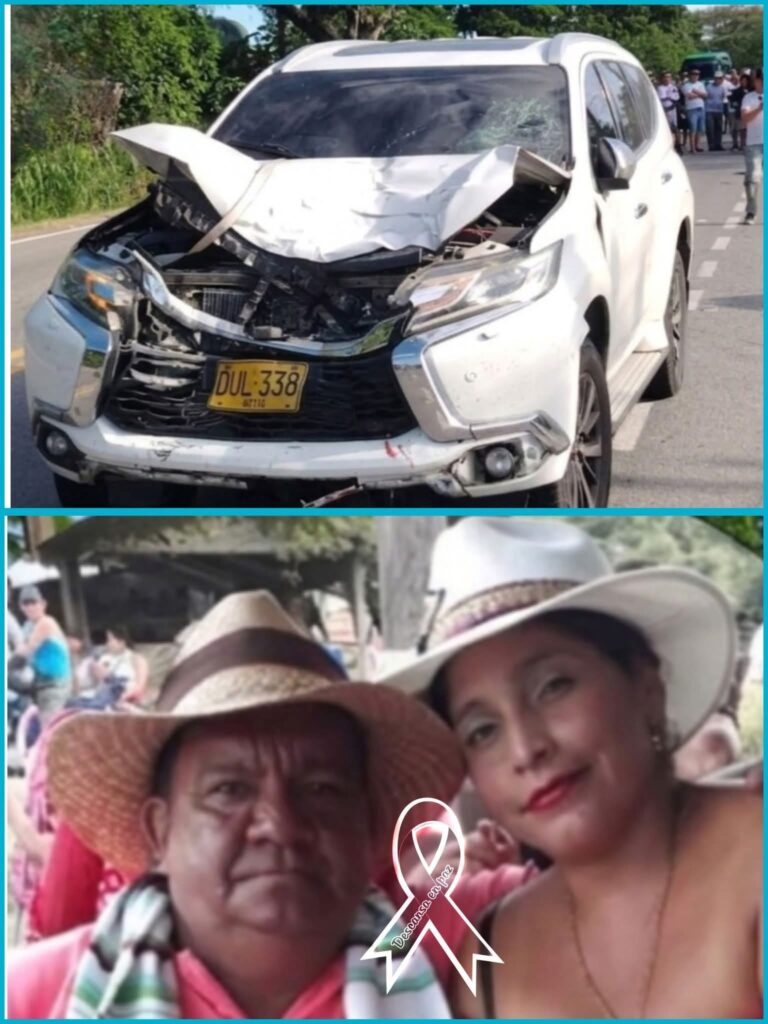 💔 Pareja de esposos perdió la vida en devastador accidente y la comunidad está conmocionada