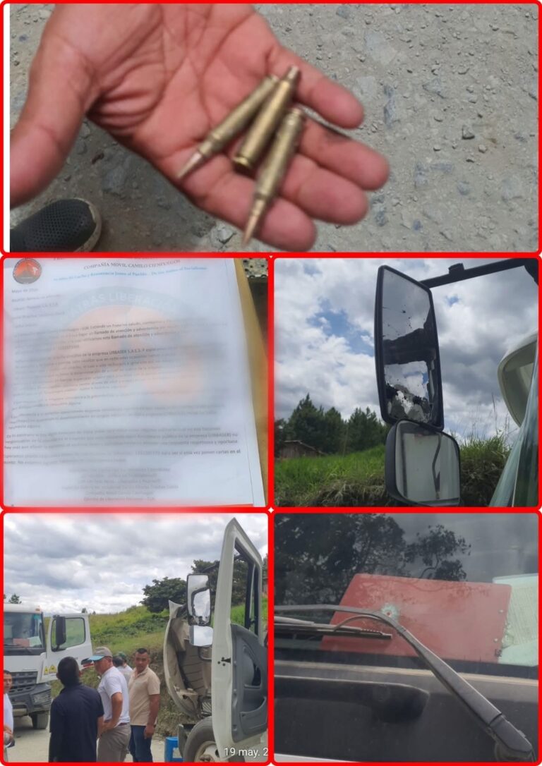 🚨😨 Ataque armado contra vehículo recolector en Popayán genera temor en el Cauca