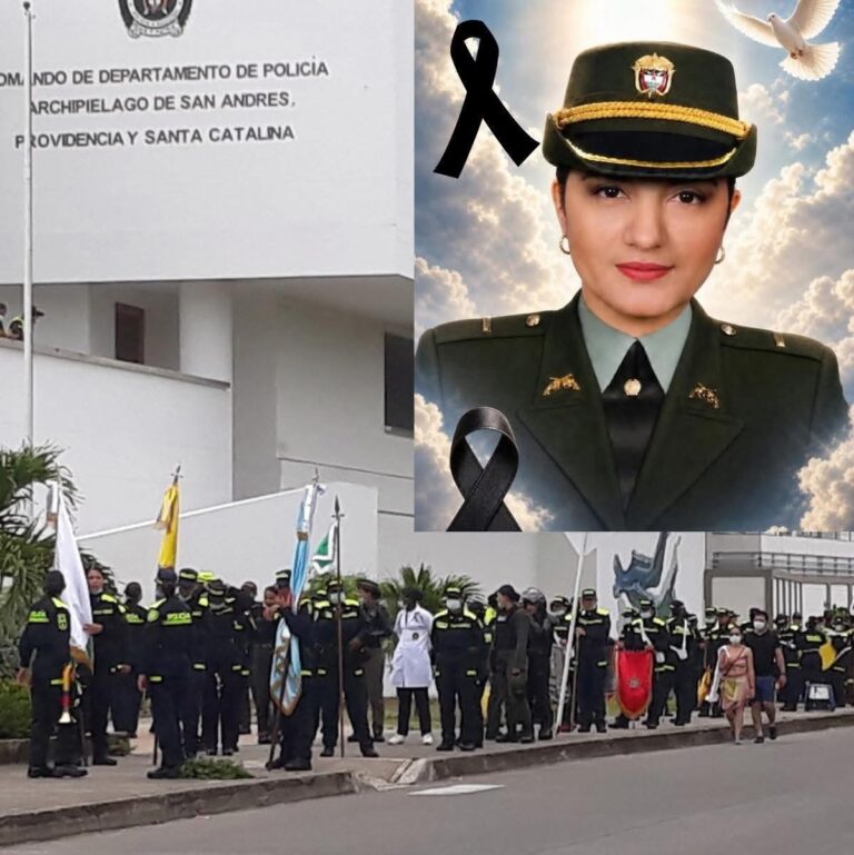 El caso de una subteniente en San Andrés.